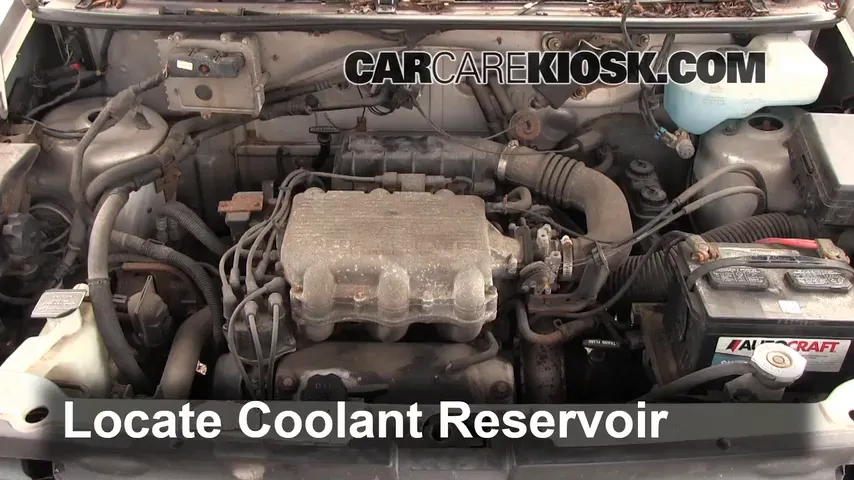 1994 Dodge Caravan 3.0L V6 Refrigerante (anticongelante) Cambiar refrigerante